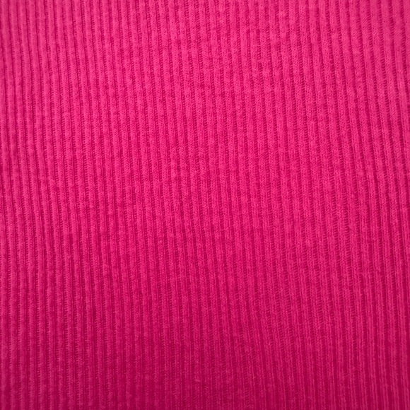 Retro Billabong Thin Retired Vintage V-Neck Top Size 8 Hot Barbie Pink - Picture 4 of 6